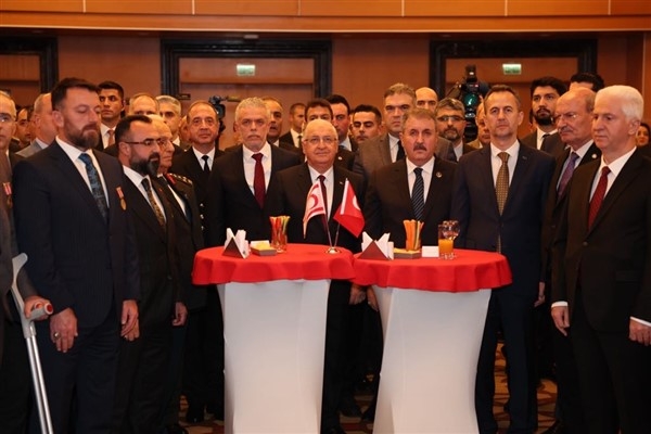 Bakan Güler, KKTC'nin kuruluşunun 40’ıncı yıl dönümü resepsiyonuna katıldı