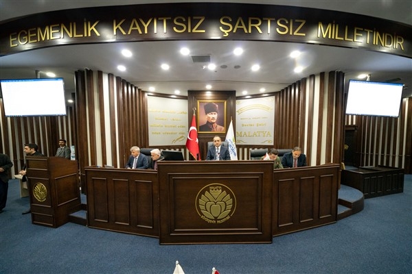Malatya Büyükşehir Belediye Meclisi 6'ncı Birleşimi gerçekleşti
