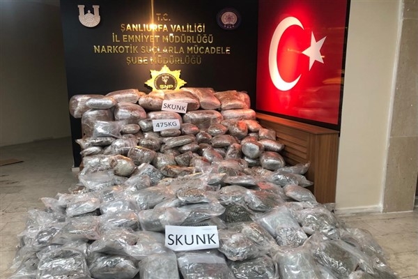Şanlıurfa'da uyuşturucu operasyonlarında 63 şahıs tutuklandı
