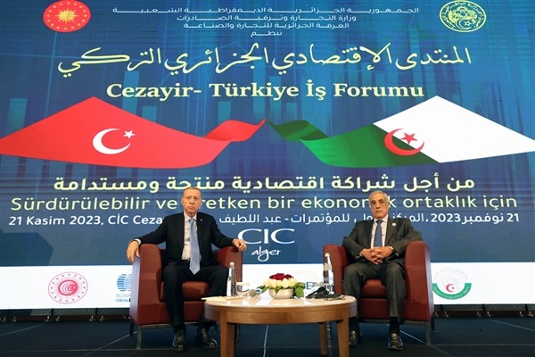Cumhurbaşkanı Erdoğan, Cezayir Türkiye İş Forumu’na katıldı