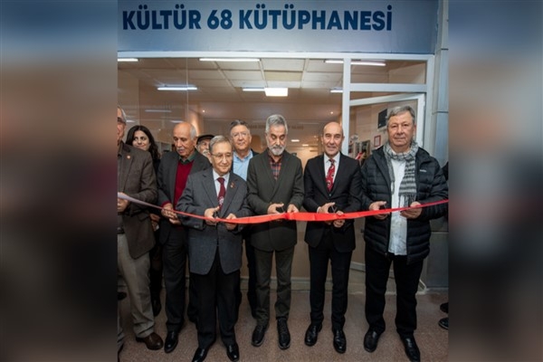 Başkan Soyer, Kültür 68 Kütüphanesi’ni hizmete açtı
