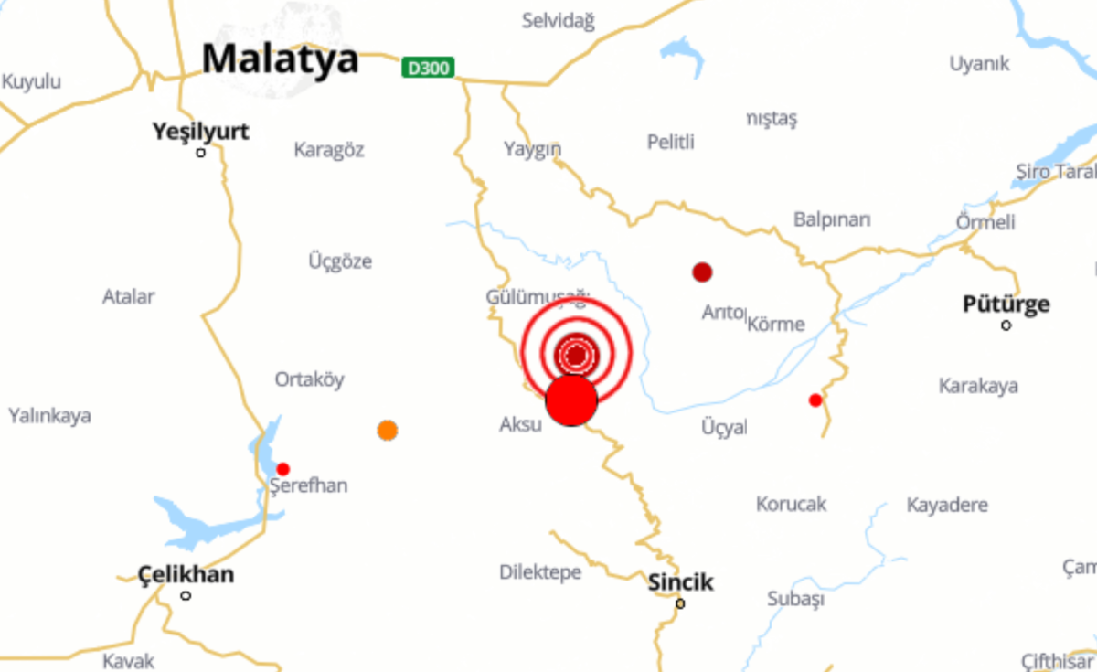 Malatya'da deprem