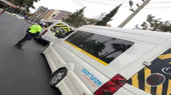 Şanlıurfa'da okul servislerine denetim