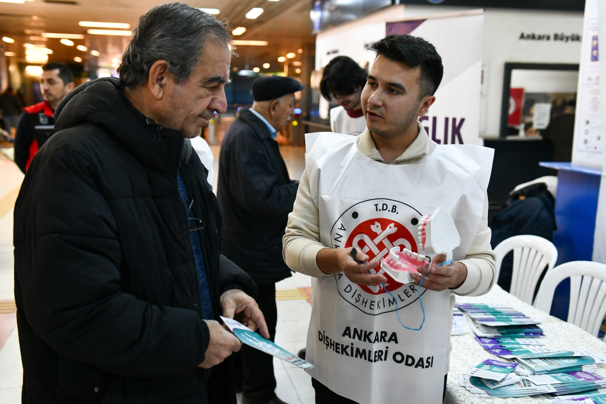 Ankara Büyükşehir’den Ağız ve diş sağlığı konusunda farkındalık etkinliği