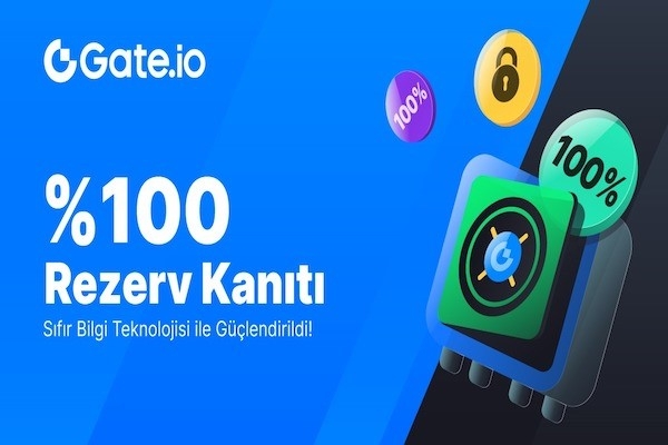 Gate.io 100 ana kripto para için rezerv kanıtı sunmaya başlıyor