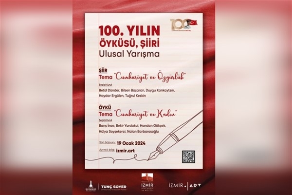 İzmir'de ″100’üncü Yılın Öyküsü Şiiri″ yarışması düzenleniyor