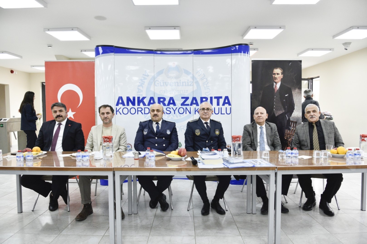 Ankara'da Zabıta Koordinasyon Kurulu toplantısı gerçekleştirildi