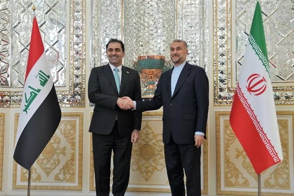 Abdullahiyan, Irak Meclis Başkan Yardımcısı Mendelavi ile bir araya geldi