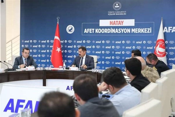 Hatay'da Konteyner Kent Üst Yönetim Kurulu Toplantısı yapıldı