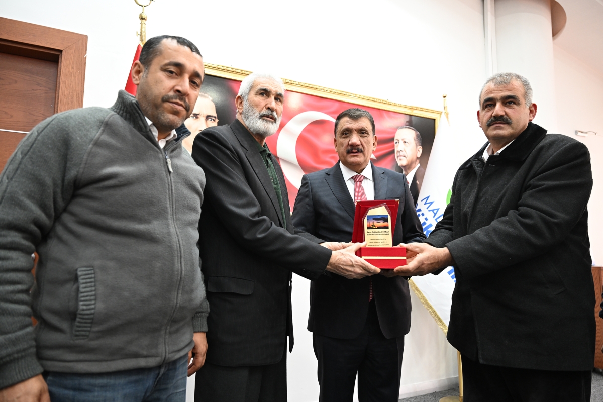 Orduzu Bağdat Cami Yaptırma ve Yaşatma Derneği'nden Başkan Gürkan'a ziyaret