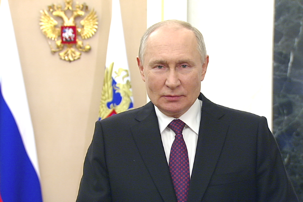 Putin, Rus Askeri ve Vatansever Gençlik Ordusu Kongresi'nde konuştu