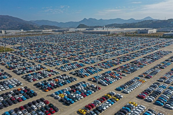 Çin’in otomobil üretimi rekor düzeyde arttı