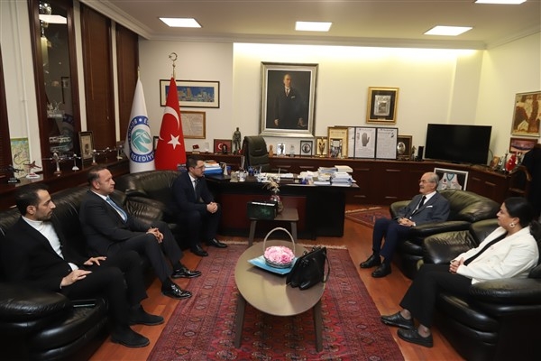 DEVA Partisi il yönetiminden Başkan Büyükerşen'e ziyaret