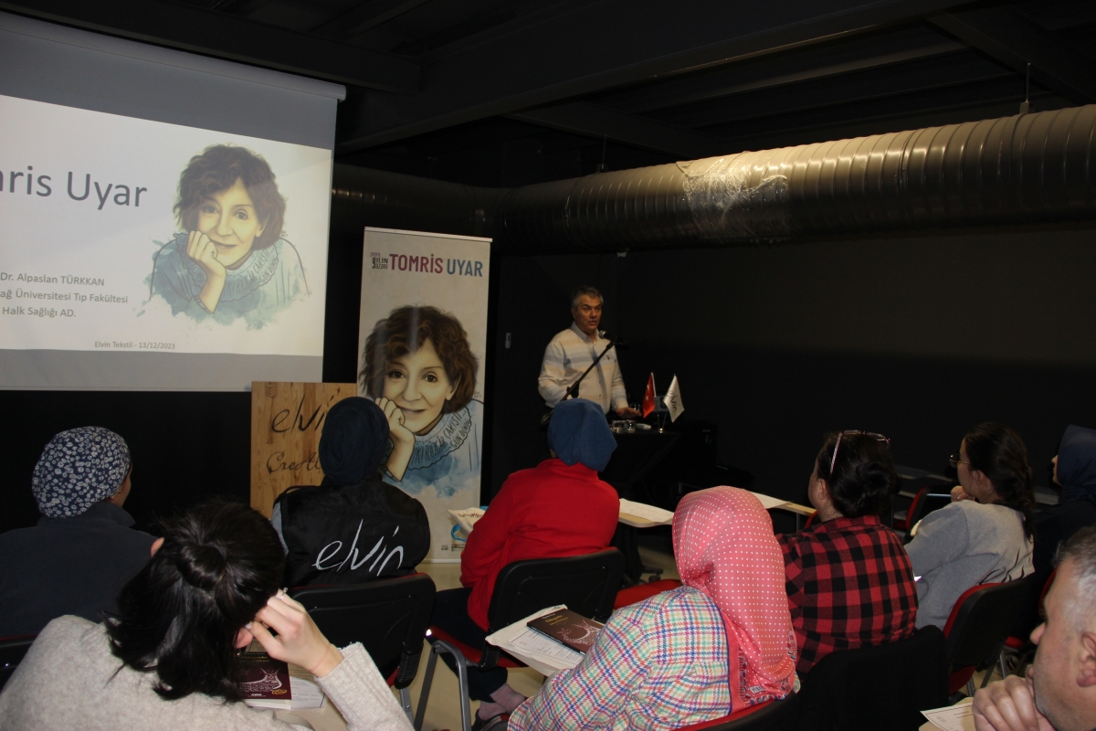 Bursa'da Fabrika Okumaları etkinliğinin konuğu Prof. Dr. Türkkan oldu