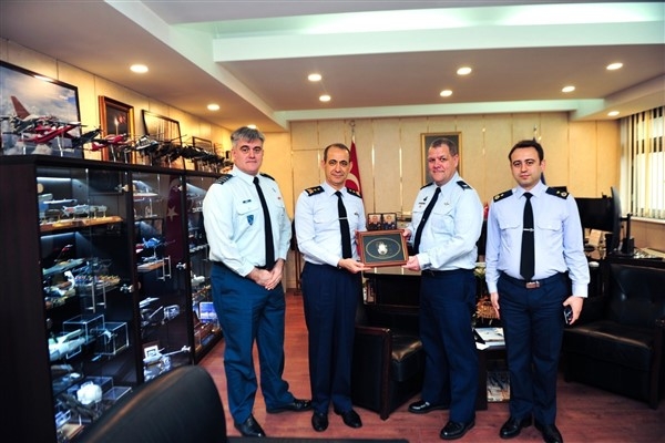 NATO Uzay Merkezi Direktörü ve beraberindeki heyetin Ankara ziyareti