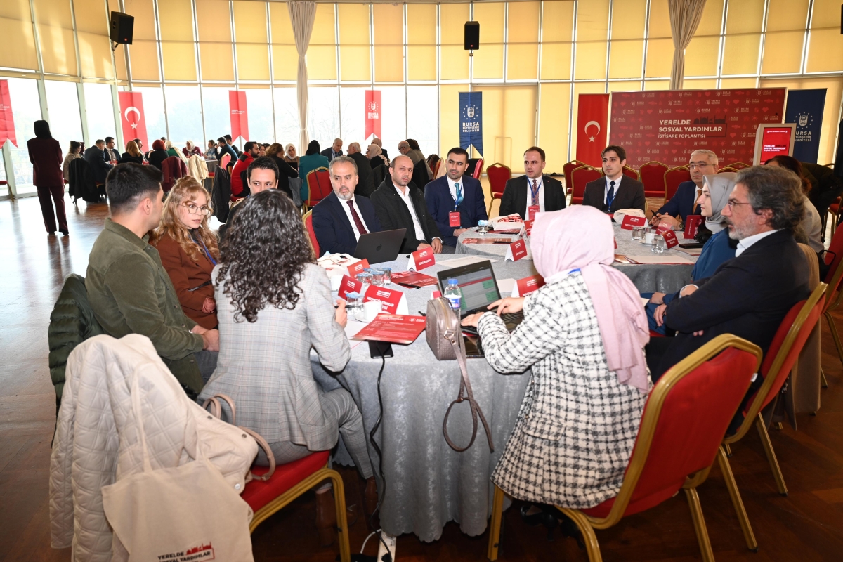 Bursa'da Sosyal Yardımlar İstişare Toplantısı düzenlendi