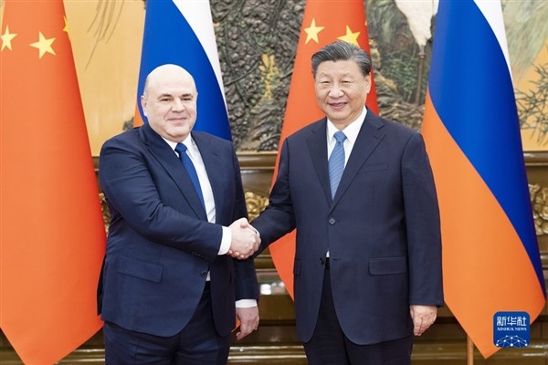 Cumhurbaşkanı Xi Rusya Başbakanı Mikhail Mishustin'le görüştü