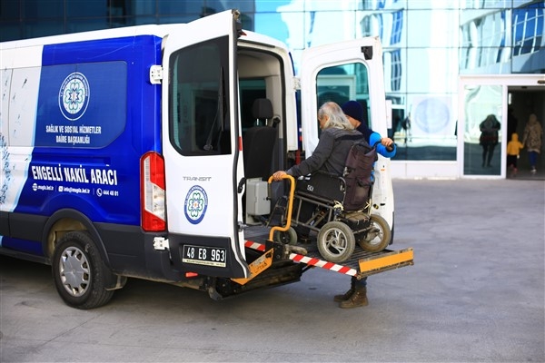 Muğla'da hasta ve engelli nakil hizmetleri sürdürülüyor