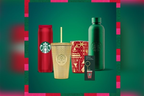 Starbucks’ın yılbaşına özel içecekleri ve perakende ürünleri raflarda yerini aldı