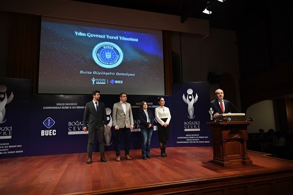 Bursa Büyükşehir Belediyesi, 'Yılın Çevreci Yerel Yönetimi' seçildi