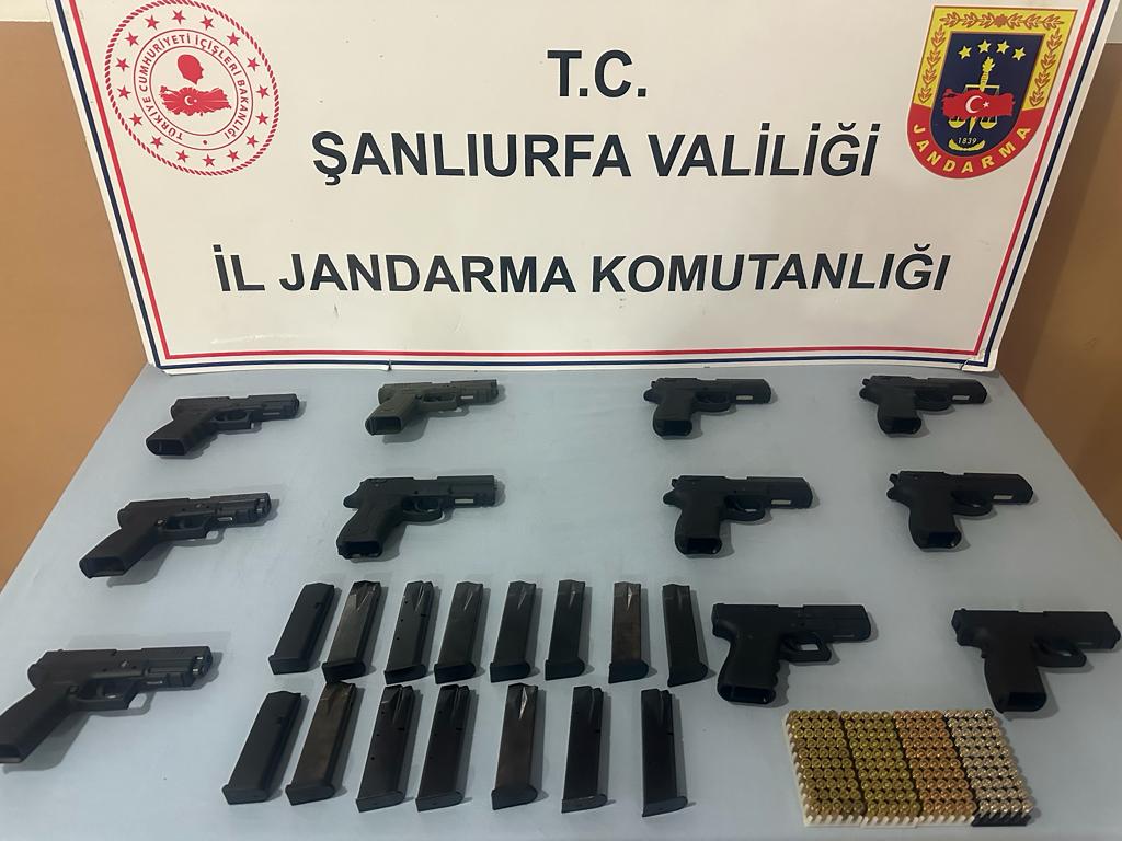 Şanlıurfa'da silah kaçakçılarına büyük operasyon 