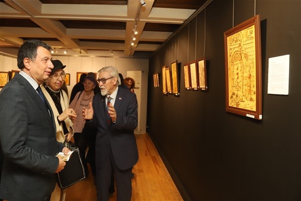 Eskişehir’de “Ahşap Yakma Sanatı” sergisi açıldı