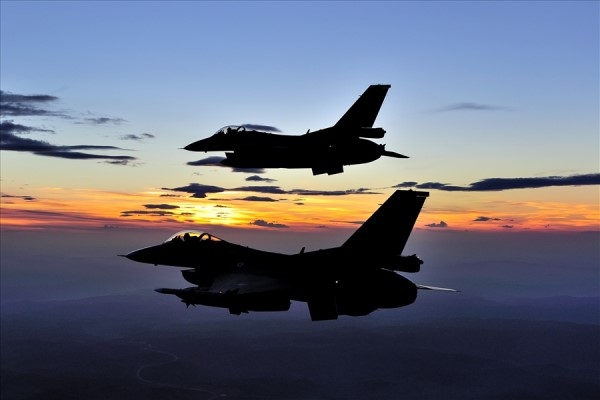Irak ve Suriye'nin kuzeyindeki terörist hedeflerine hava harekatları düzenlendi