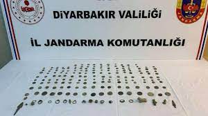 181 parça tarihi eser ele geçirildi