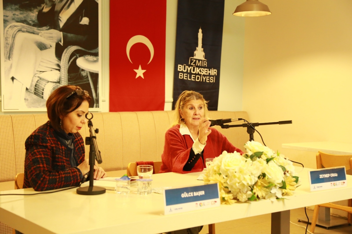 İzmir'deki 100. Yıl Kitap Kulübü’nün ilk konukları Zeynep Oral ve Gülce Başer oldu