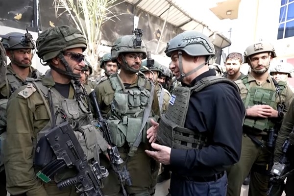 Netanyahu, Gazze Şeridi’nin kuzeyini ziyaret etti