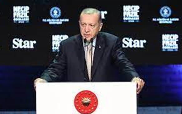 Cumhurbaşkanı Erdoğan, Necip Fazıl Ödülleri Töreni'nde konuşuyor