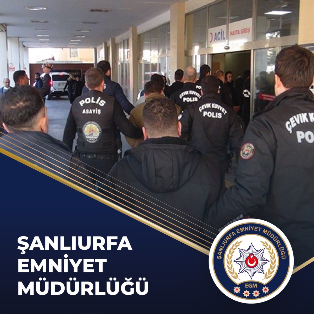 Şanlıurfa’da Aranan Şahıslara Operasyon 16 Gözaltı