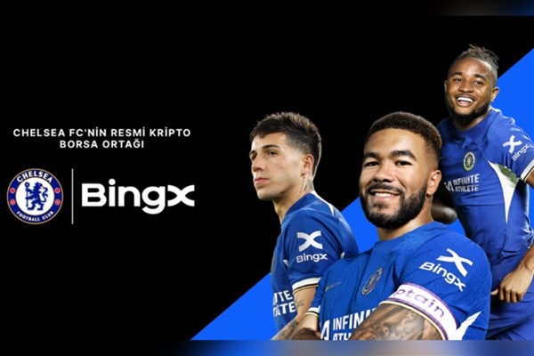 BingX, Chelsea’nin resmi kripto para borsa ortağı oldu