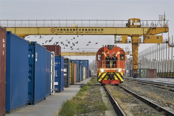 2023’te Korgas sınır kapısından geçen Çin-Avrupa yük treni seferleri rekor kırdı