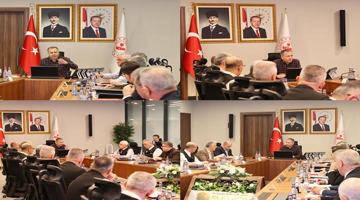 İçişleri bakanı Yerlikaya’dan önemli toplantı