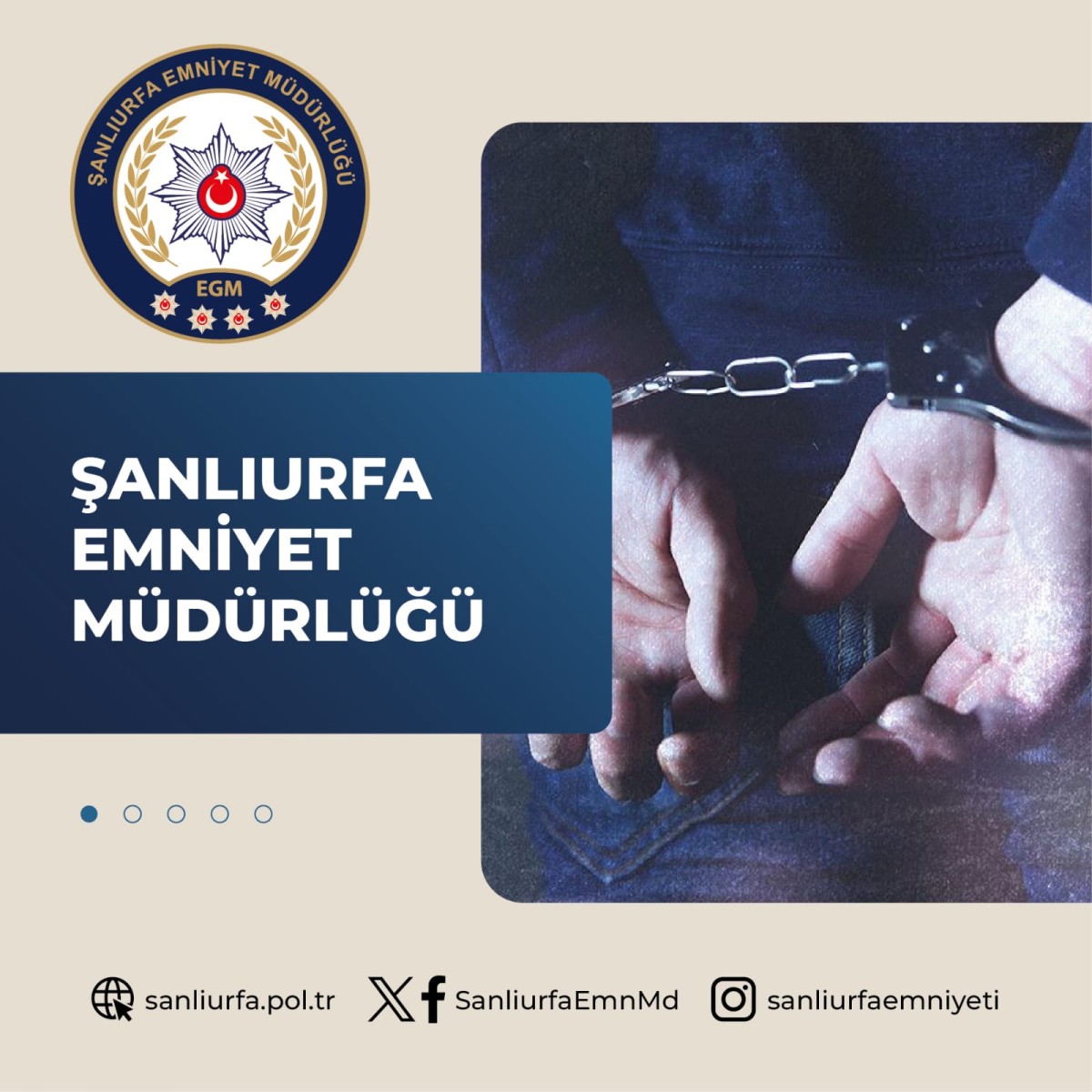 Şanlıurfa’da 14.yıl 7 ay 14 yıl, 7 ay kesinleşmiş hapis olan şahıs yakalandı