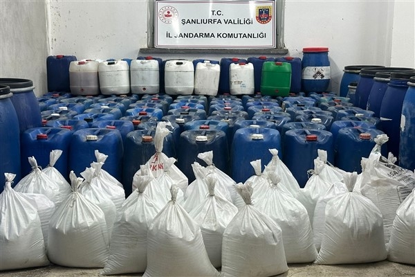 Şanlıurfa'da 7 ton 800 kilogram sahte deterjan ele geçirildi