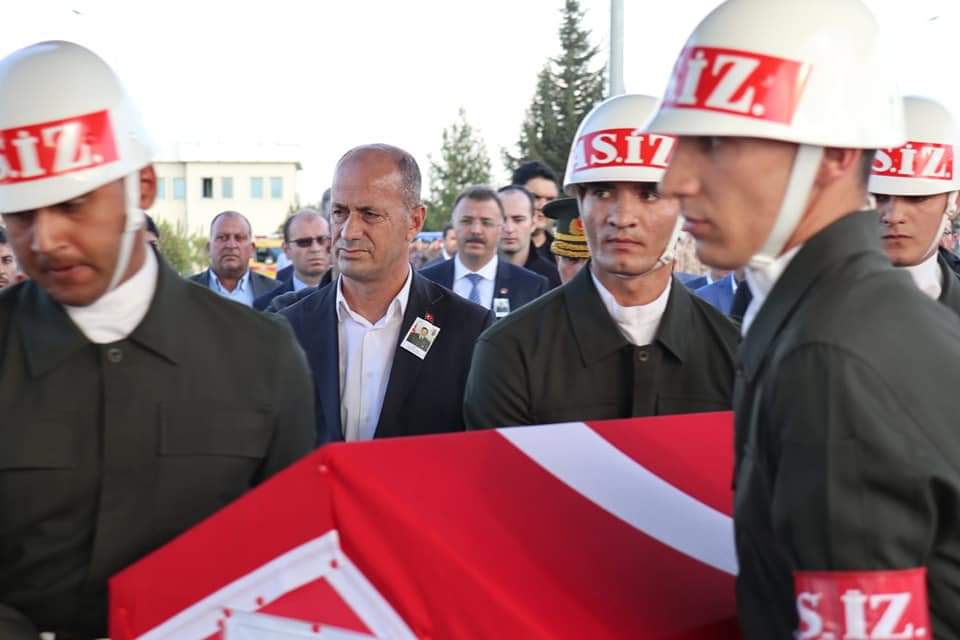 Başkan Yavuz'dan şehitler için başsağlığı mesajı