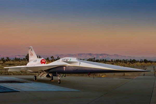 NASA ve Lockheed Martin,  X-59 sessiz süpersonik uçağını resmi olarak tanıttı