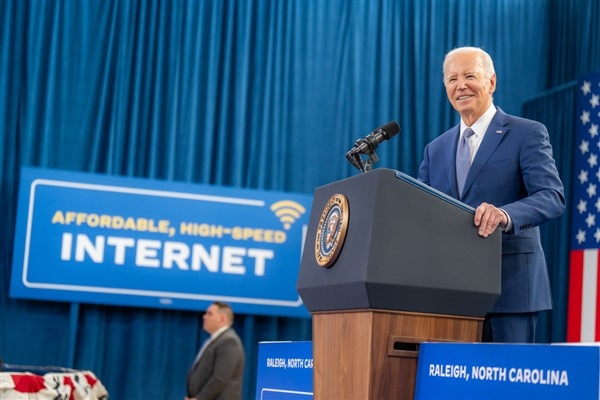 Biden: ″Yüksek hızlı internete bağlanmak için 2030'a doğru iyi bir yol kat ettik″
