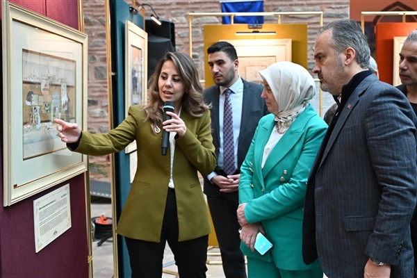 “Minyatürlerle Bursa” sergisi, ziyarete açıldı