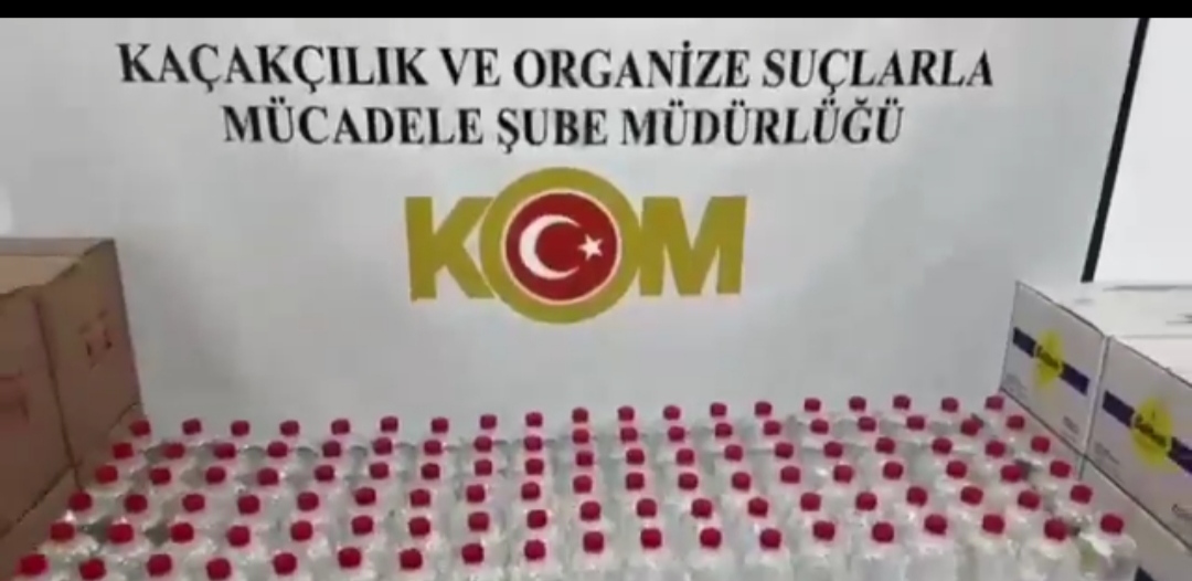 Kaçak ve Sahte alkol operasyonu 
