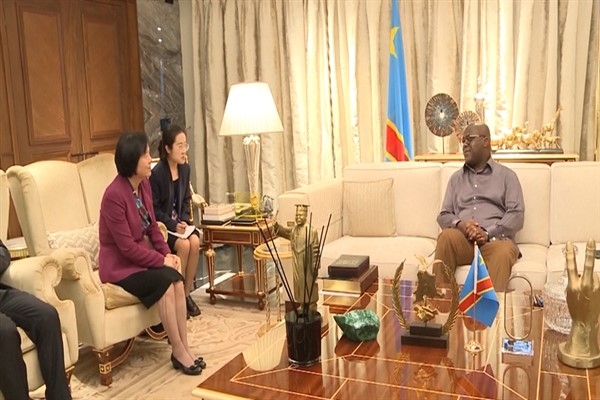 Çin ve Demokratik Kongo Cumhuriyeti, işbirliğini derinleştirmeye söz verdi