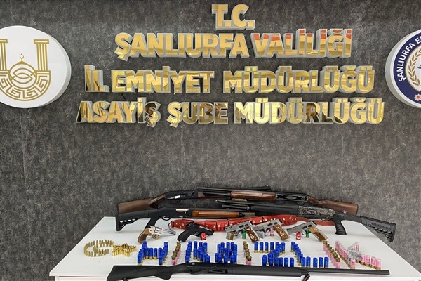 Şanlıurfa merkezli 5 ilde silah ticareti operasyonu
