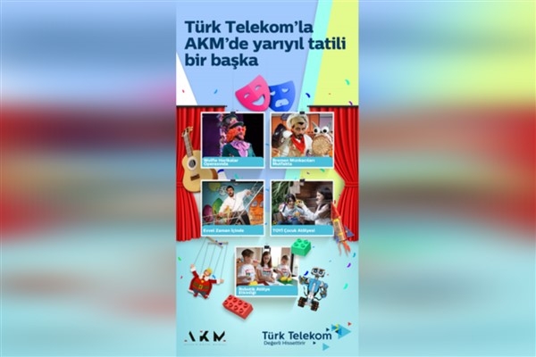 Türk Telekom’la AKM’de yarıyıl bir başka