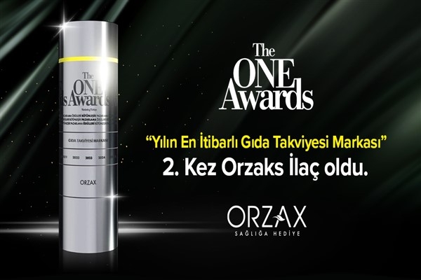 Orzaks İlaç, The ONE Awards’ta ikinci kez “Yılın İtibarlısı” ödülünü kazandı