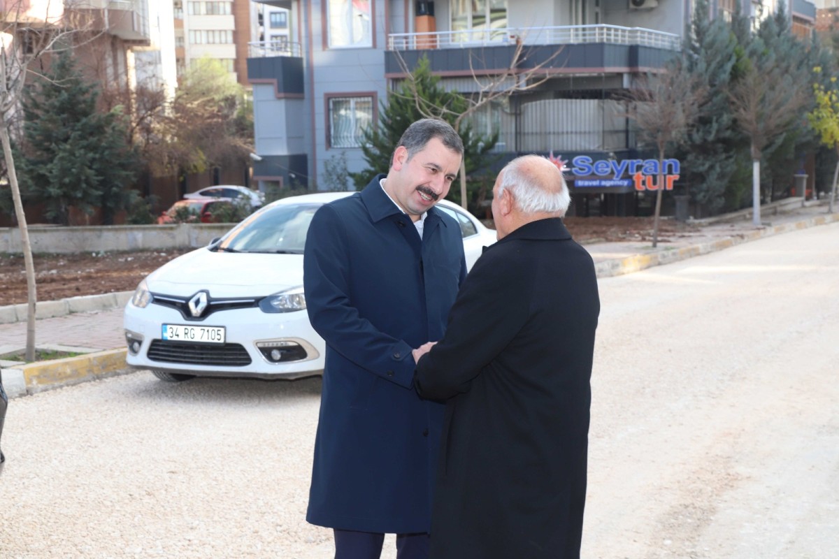BAŞKAN BAYDİLLİ SAHADA ÇALIŞMALARI İNCELEDİ