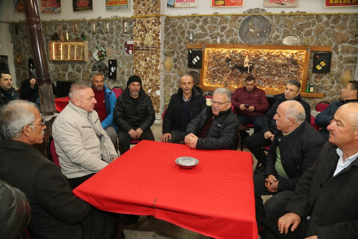 Başkan Büyükkılıç'tan Hisarcık Mahallesi esnafına ziyaret