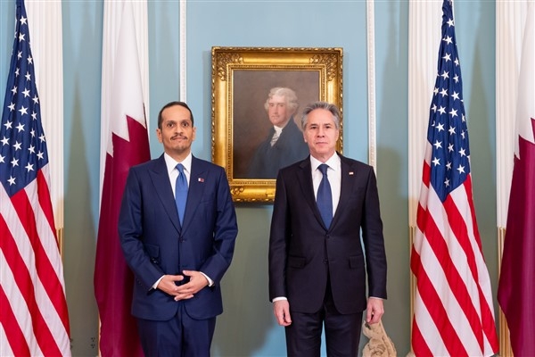 ABD Dışişleri Bakanı Blinken, Katarlı mevkidaşı Al Thani ile görüştü