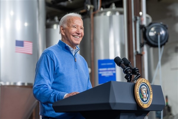 Biden: &Prime;Enflasyon, 2023'ün son altı ayında yüzde 2 seviyesine ulaştı&Prime;
